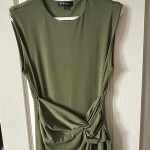 DYNAMITE • FAUX WRAP MINI DRESS